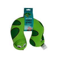 Nackenkissen mit Micropeelet Füllung grün